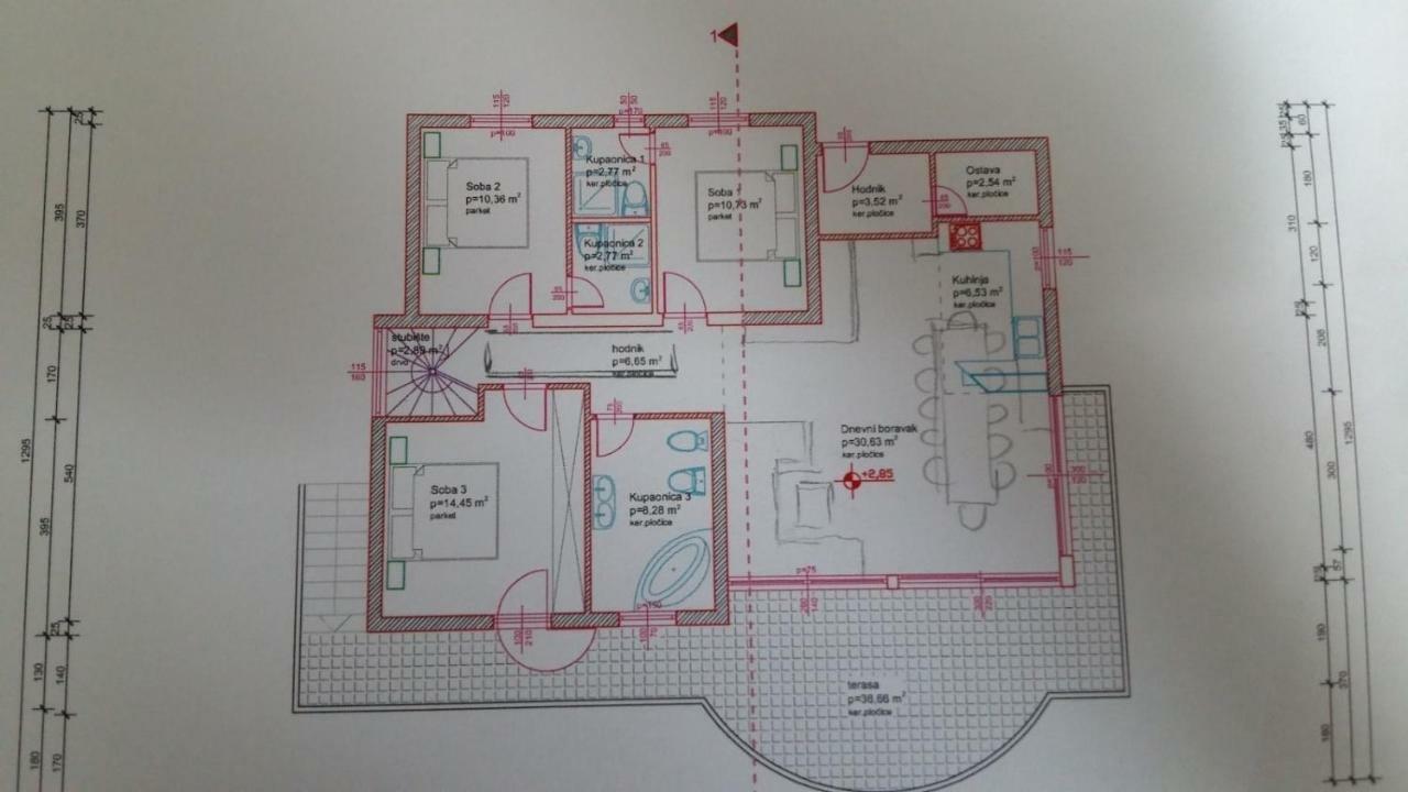 Villa Lizzi Трогир Экстерьер фото